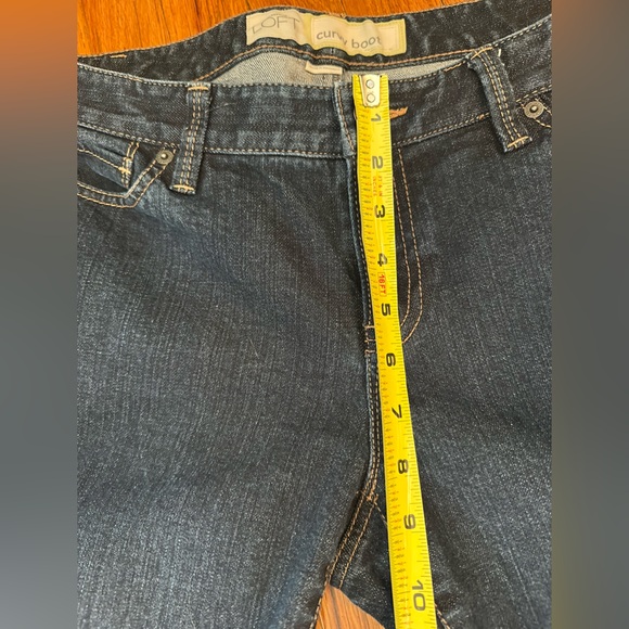 Women’s Ann Taylor Loft Curvy Bootcut Jeans 10 Petite - New - Picture 6 of 8
